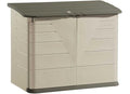 Beige/Brown Resin Outdoor Storage Shed (4.5 x 3 Ft) P91568