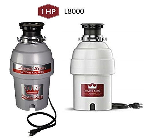 3/4 HP Batch Feed Garbage Disposal with Power Cord S68405