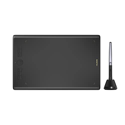 Graphics Tablet with Battery-Free Stylus 8192 Pressure Sensitive Black S37559