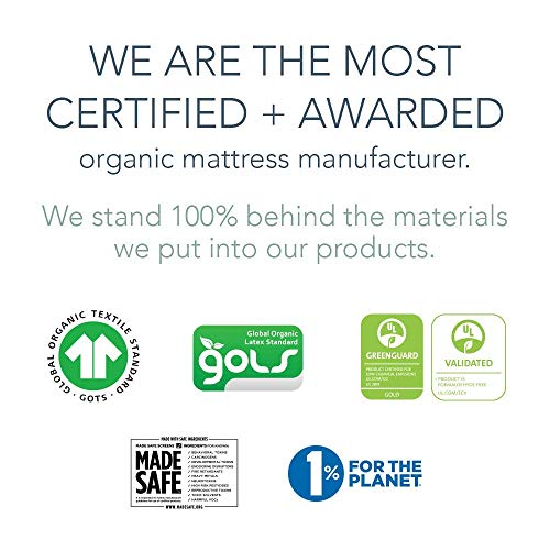 Organic Baby Crib Mattress - Waterproof Non-Toxic Mattress - 52" x 28” L60492