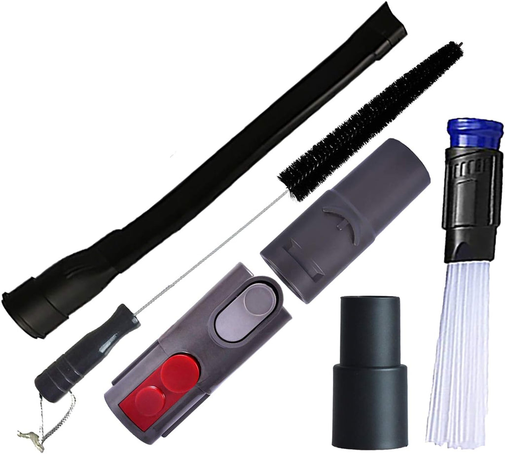 28 Inch Dryer Vent Cleaner Kit with Flexible Brush and Vacuum Hose Attachment K50798