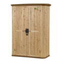 Wood/Resin Vertical Shed K10837