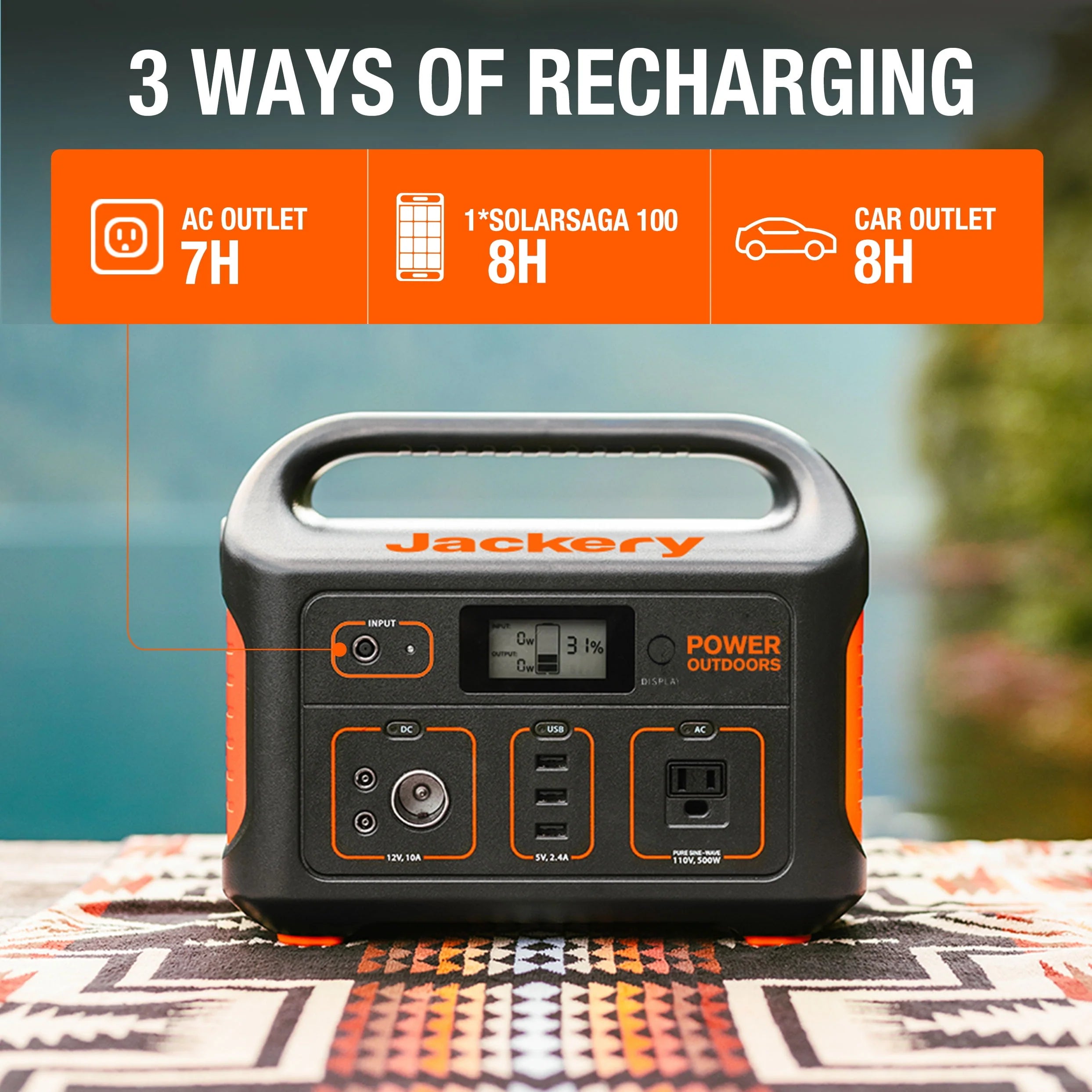 Portable Power Station 500 Watts L963703