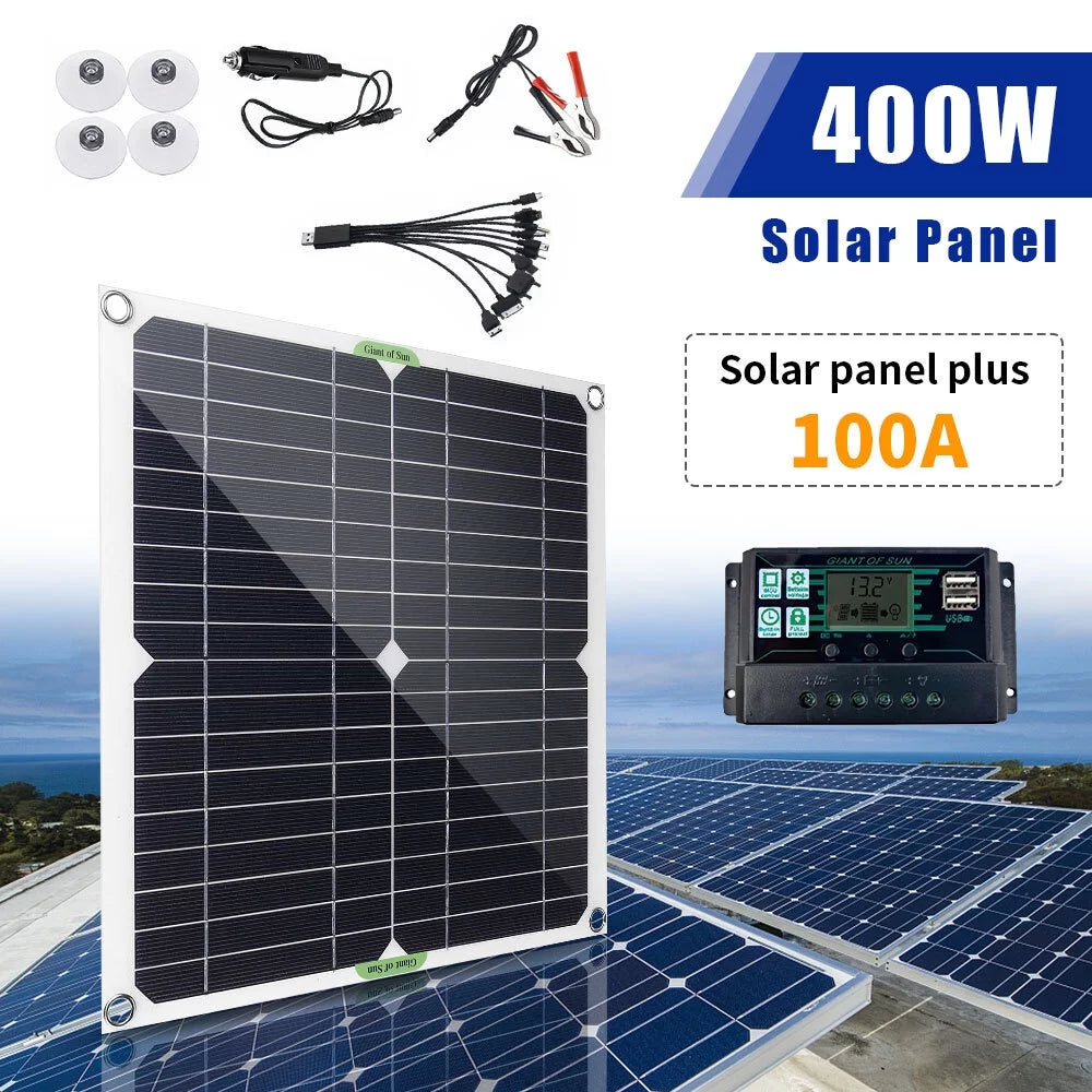 400W 100A 12V Solar Panel Controller Kit S2334