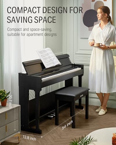 88 Key Weighted Digital Piano with Three Pedals L148