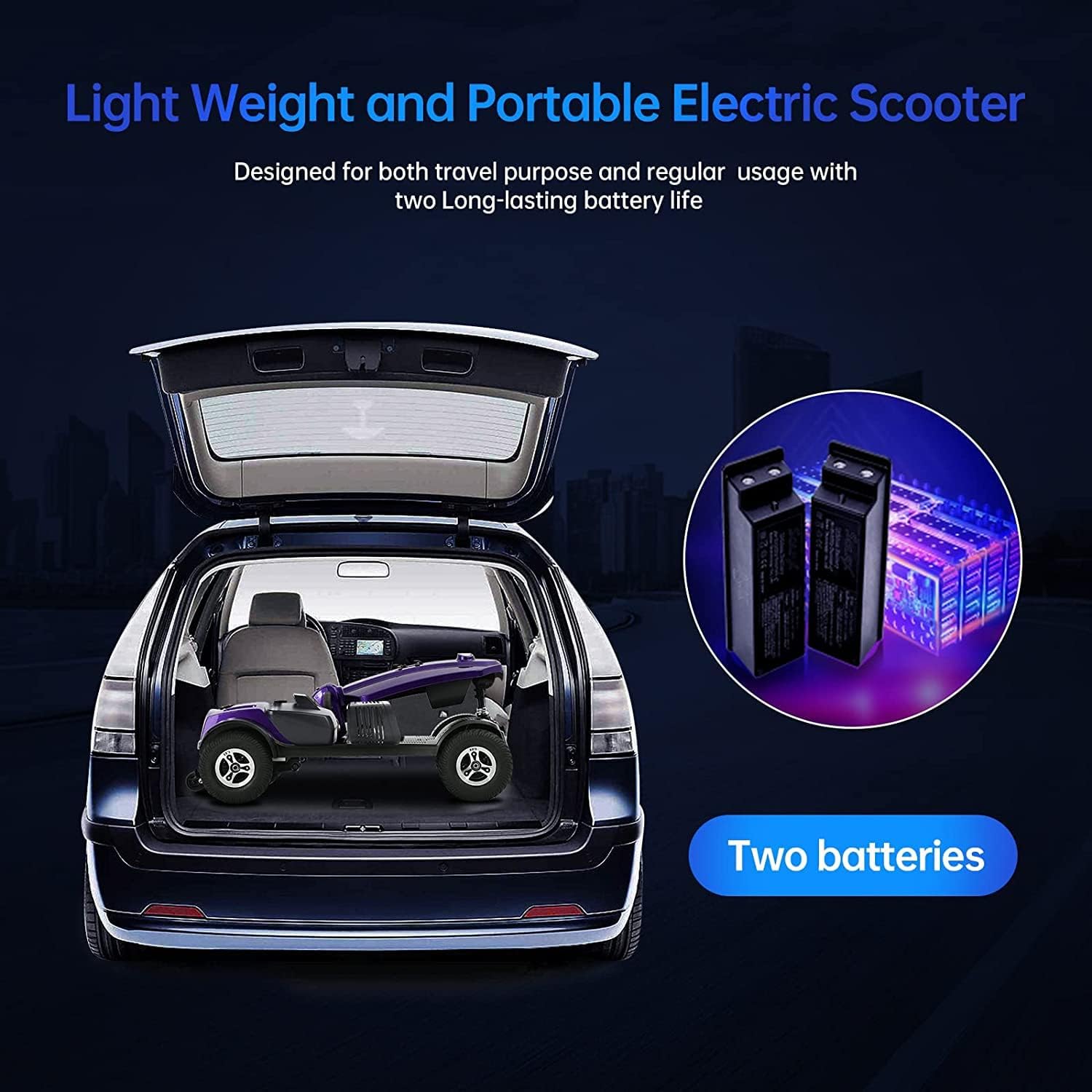 300w Electric 4-Wheel Mobility Scooter V73230
