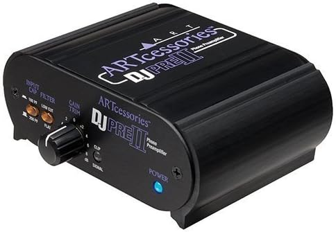 Turntable Phono Preamplifier with RIAA EQ and RCA Male to 2 RCA Male Audio Cable 3' J84921