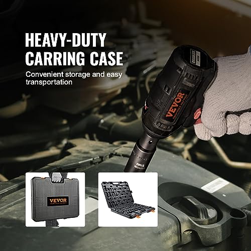 23 Piece SAE Metric Cr-V Alloy Steel Impact Socket Set with Storage Case X901535