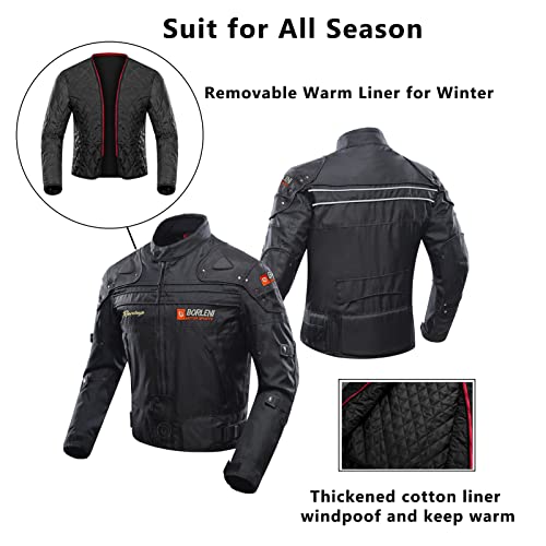 Motorcycle Jacket Windproof Armor L880368