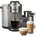 Single Serve K-Cup Pod Coffee, Latte and Cappuccino Maker, Nickel U967