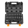 23 Piece SAE Metric Cr-V Alloy Steel Impact Socket Set with Storage Case X901535
