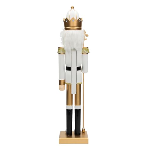 3 Ft. Green Wooden Holiday Nutcracker D752