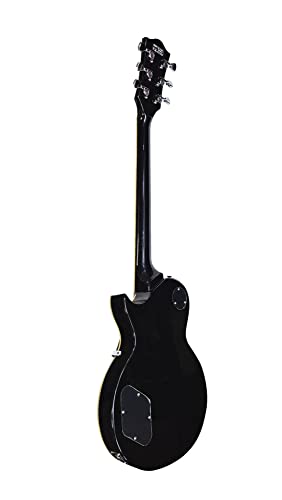 Black Solid-Body Electric Guitar N32874