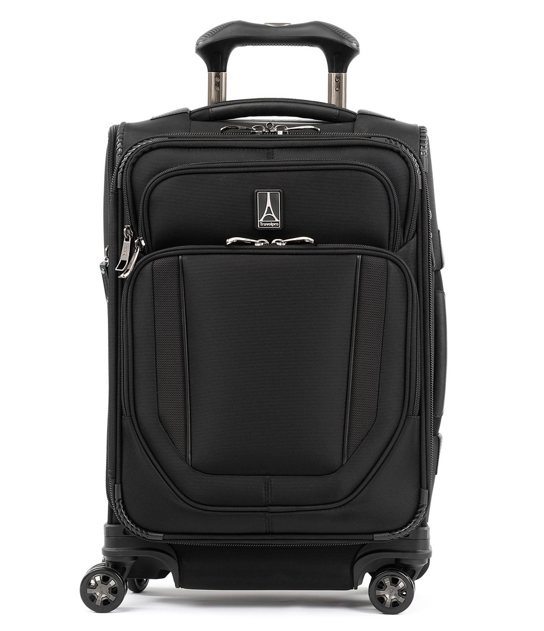 Jet Black Expandable Spinner Carry-On X78324