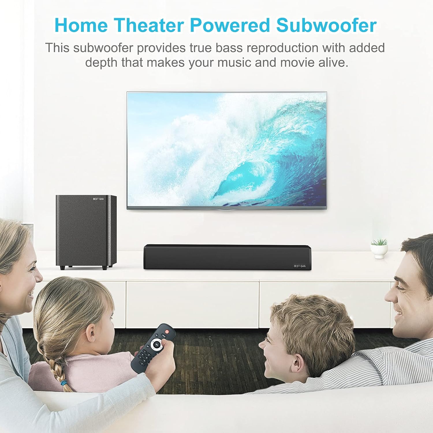 Powered Subwoofer, Black P38330
