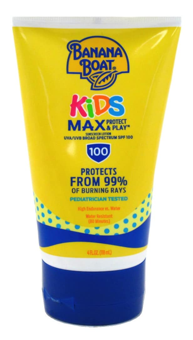 Kids Max Protect & Play Broad Spectrum Sunscreen SPF 100 4 oz (Pack of 6) K586280