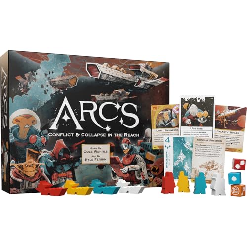 Arcs: Conflict & Collapse in The Reach - 2 to 4 Players, Ages 14+ Q570