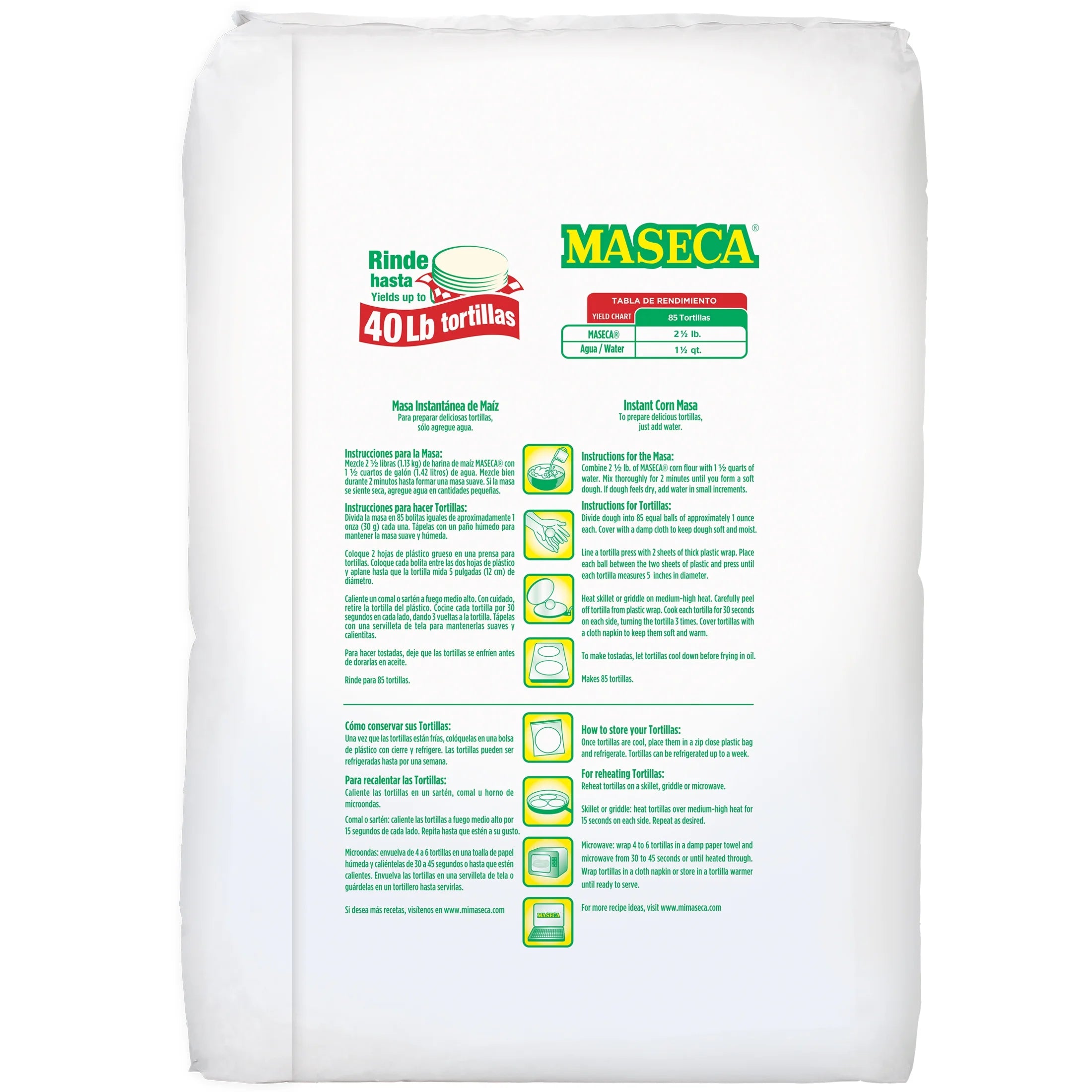 Gluten Free Instant Corn Masa Flour, 352 oz K91968