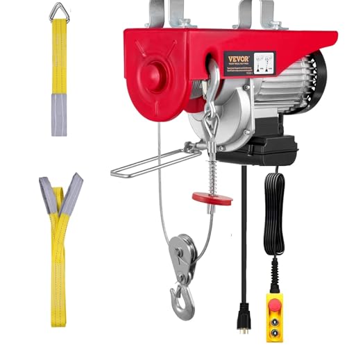 2200LBS 110V Electric Hoist with Remote Control E46411