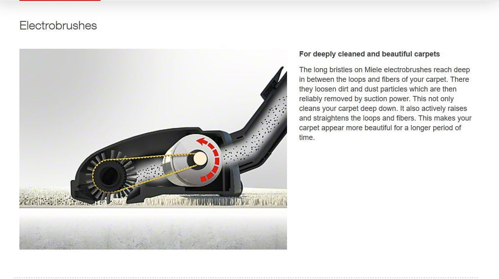 Black Canister Vacuum Power Head A976