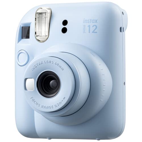 Pastel Blue Instant Camera with 40 Sheets Film Bundle H748762
