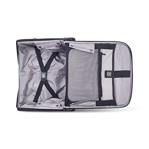 Navy Blue Softside Carry On Luggage 16 Inch E9677