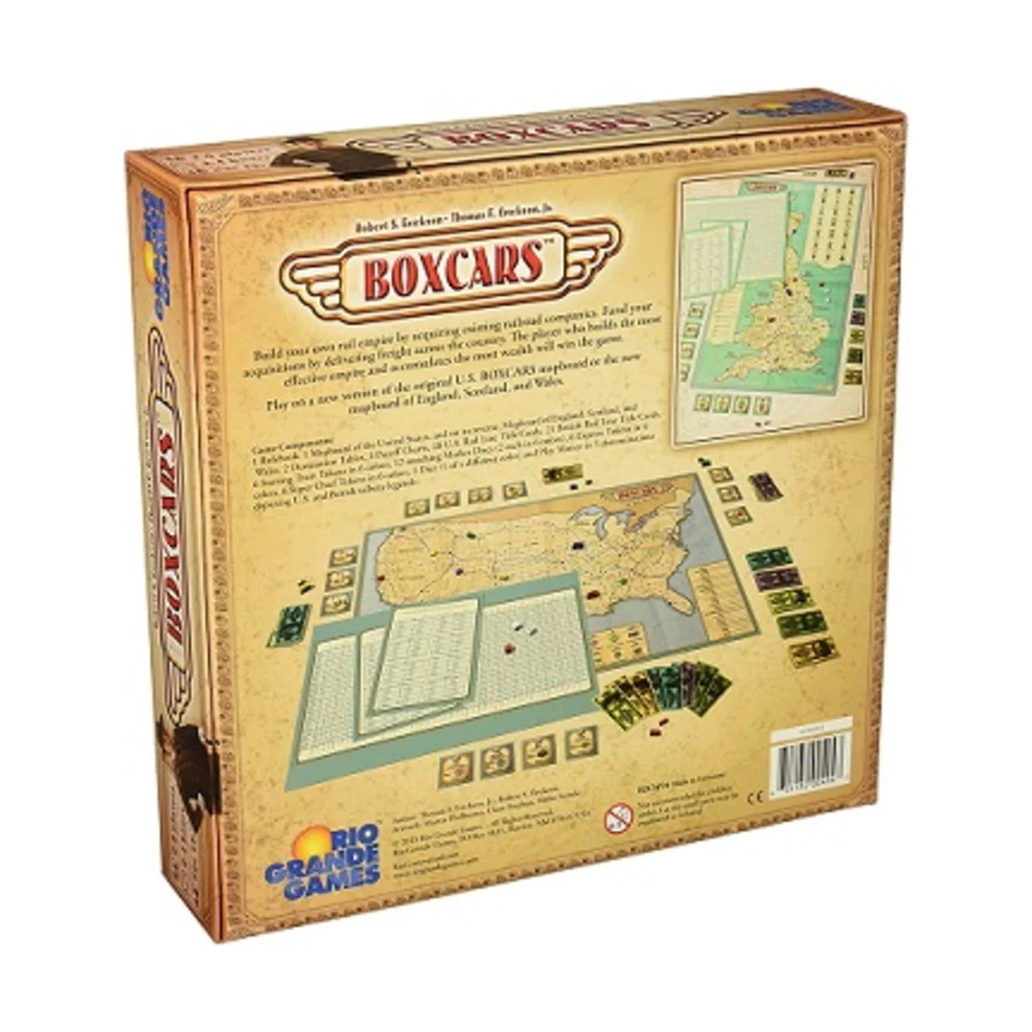 Boxcars Board Game M55435