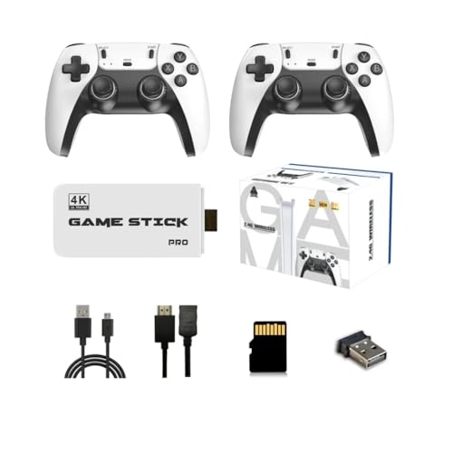 4K Video Game Console with 20,000+ Games and Dual Wireless Controllers B7617