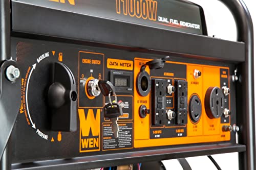 14,500-Watt 120V/240V Tri-Fuel Generator with Electric Start R48447