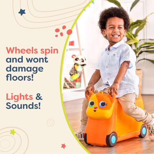 Ride-On Cat Suitcase Kids Luggage L910038
