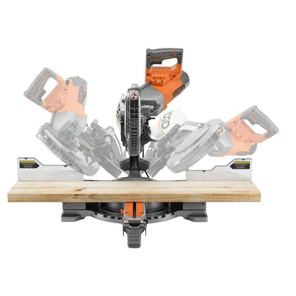 15 Amp 10 in. Corded Dual Bevel Sliding Miter Saw S3676