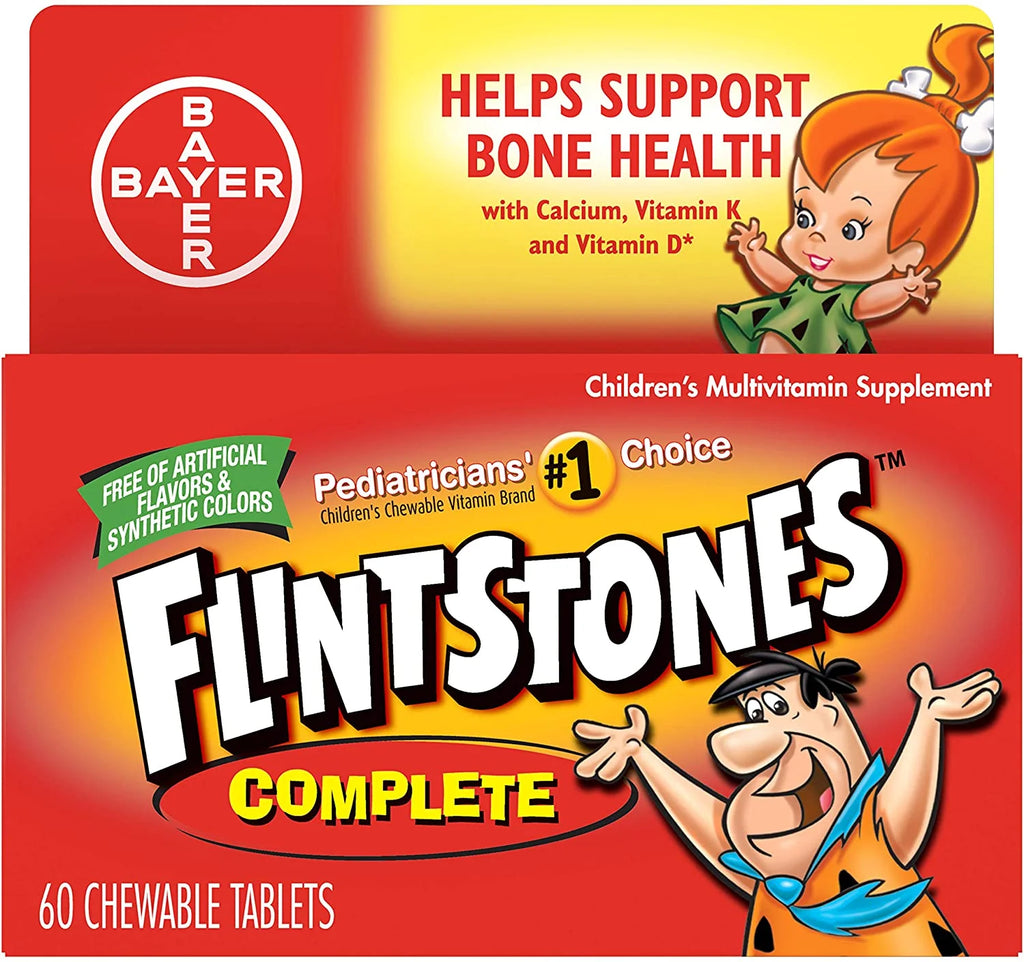 Flintstones Chewable Tablets Complete 60 Ea J48385