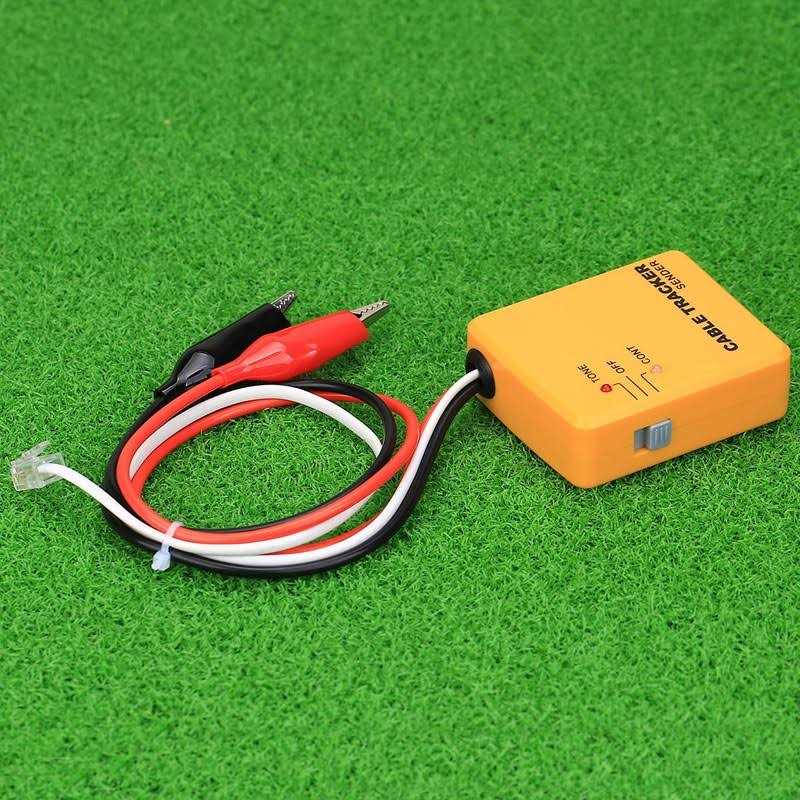 Cable Finder Tone Generator Probe Tracer RJ11 Wire Tracker Network Tester Kit W426628