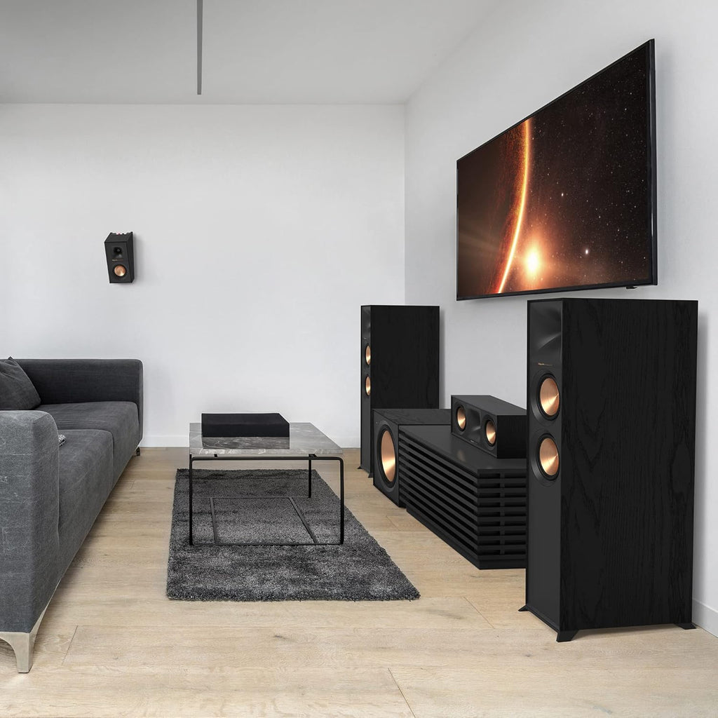 Black Floorstanding Speaker W667