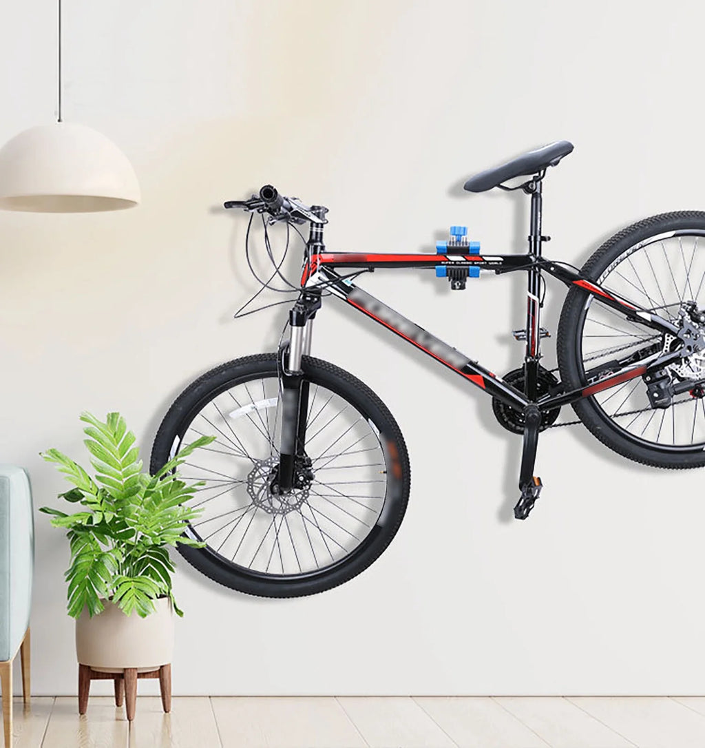 Wall Mount Bike Repair Stand Folding Clamp Cycle Bicycle Display Rack E608244