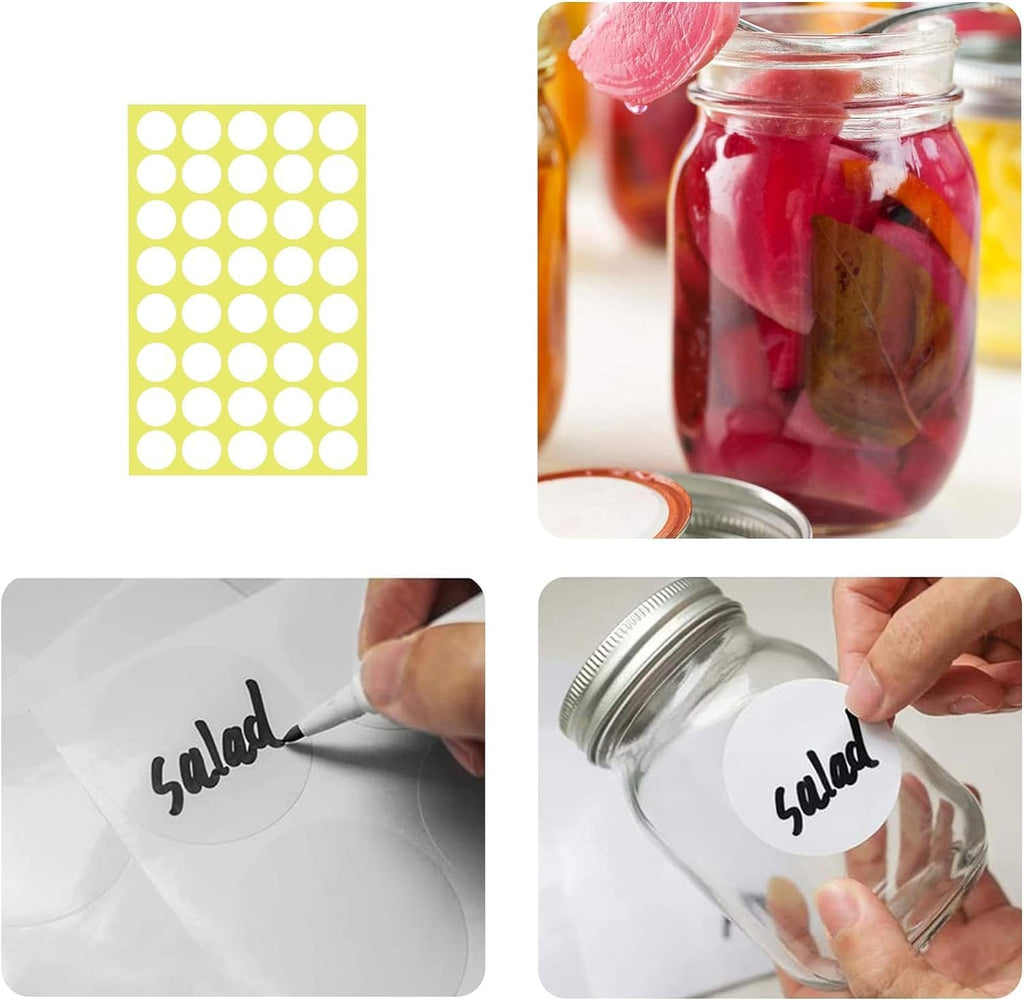12 Pack 16 oz Clear Glass Mason Jars with Airtight Lids and Bands K1222