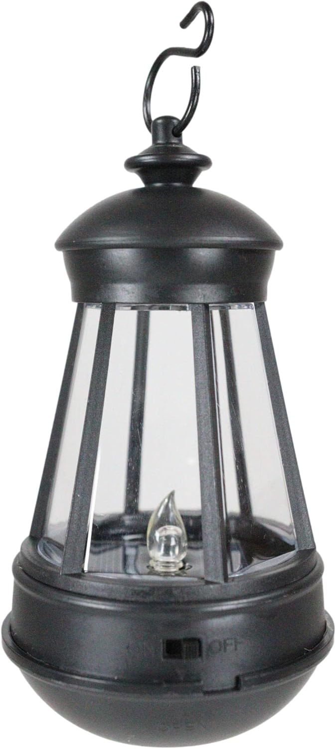 Set of 2 Plastic Solar Hanging LED Lantern X13251