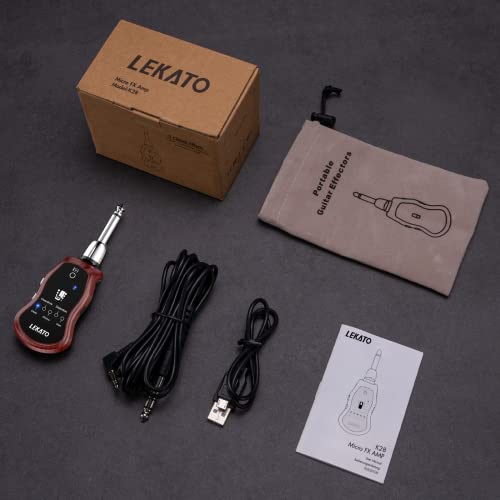 Guitar Headphone Amp for Electric Guitar and Bass with 5 Effects P63780