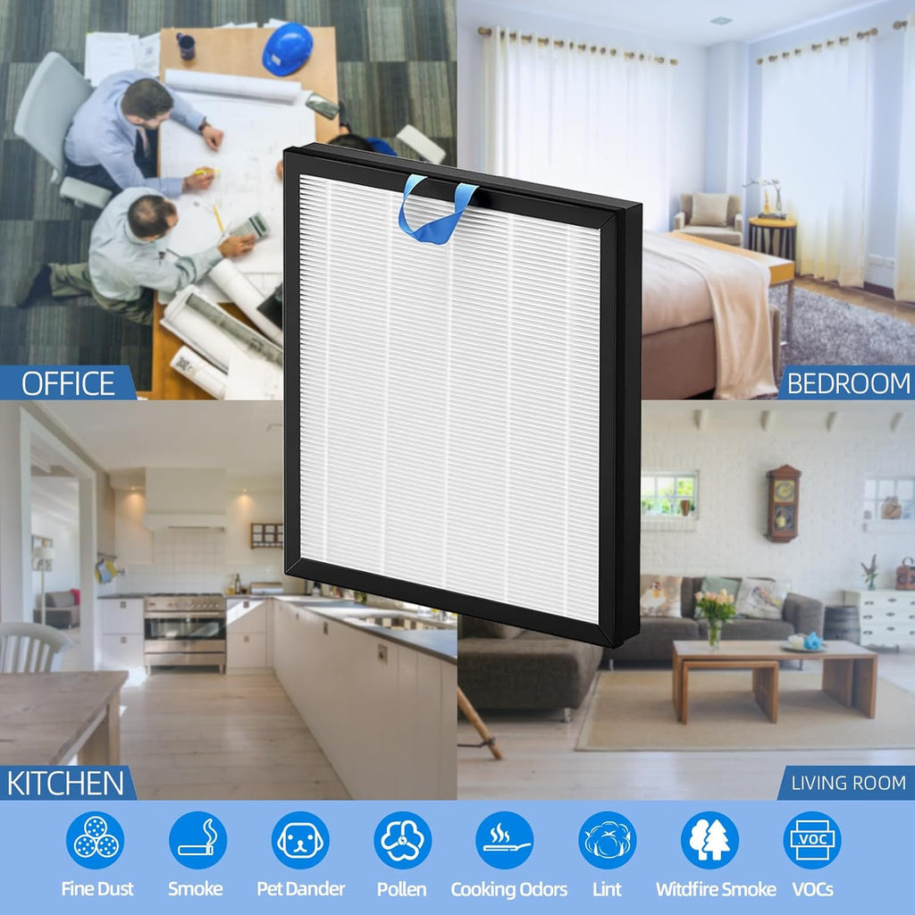 2-PACK High-Efficiency Activated Carbon Filters B44519