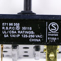 Temperature Selector Switch Q381113