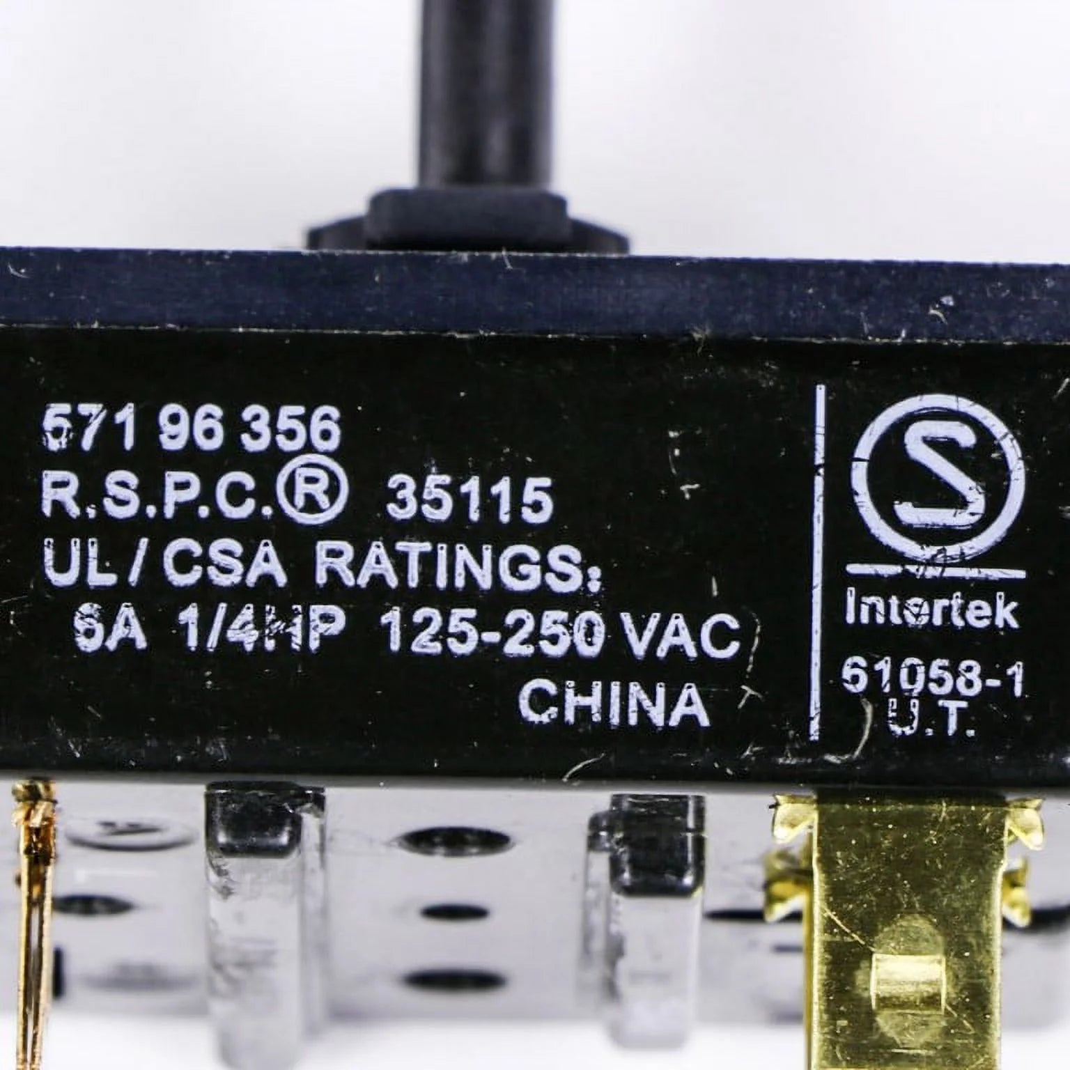 Temperature Selector Switch Q381113