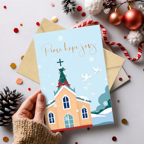 24 Pack Christmas Cards with 6 Designs G137