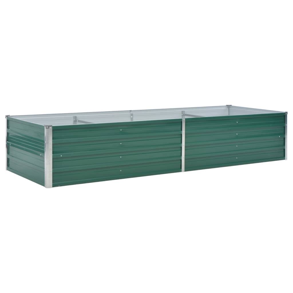 Galvanized Steel Garden Raised Bed Gray A1514