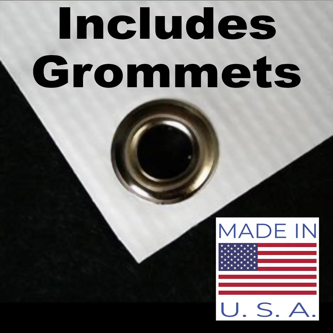 13 oz Vinyl Banner With Metal Grommets G104