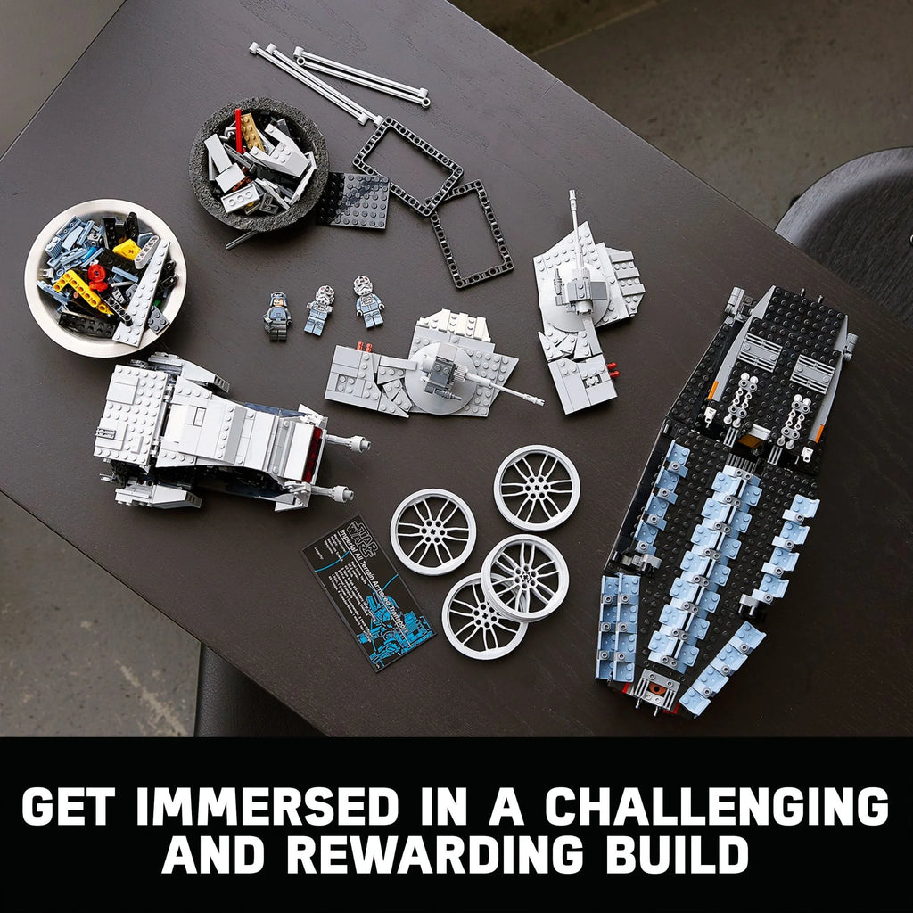 LEGO Star Wars AT-AT Walker 75313 Buildable Model with 9 Minifigures L7021
