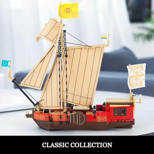 495Pcs Sailboat Building Blocks Set K607853