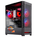 Mini Gaming PC Desktop, Ryzen 7 5700, NVIDIA RTX 4060 8GB, 1TB SSD, 16GB DDR4 RAM 3200, 650W Gold PSU, Win 11 Home V12531