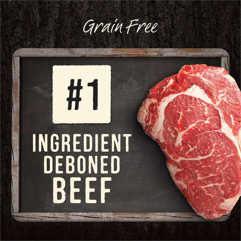 Grain Free Beef Lamb & Rabbit Dog Food, 4 lb Bag N1890