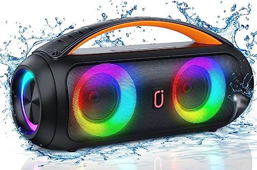 Portable Bluetooth Speaker with Subwoofer, IP65 Waterproof J71841
