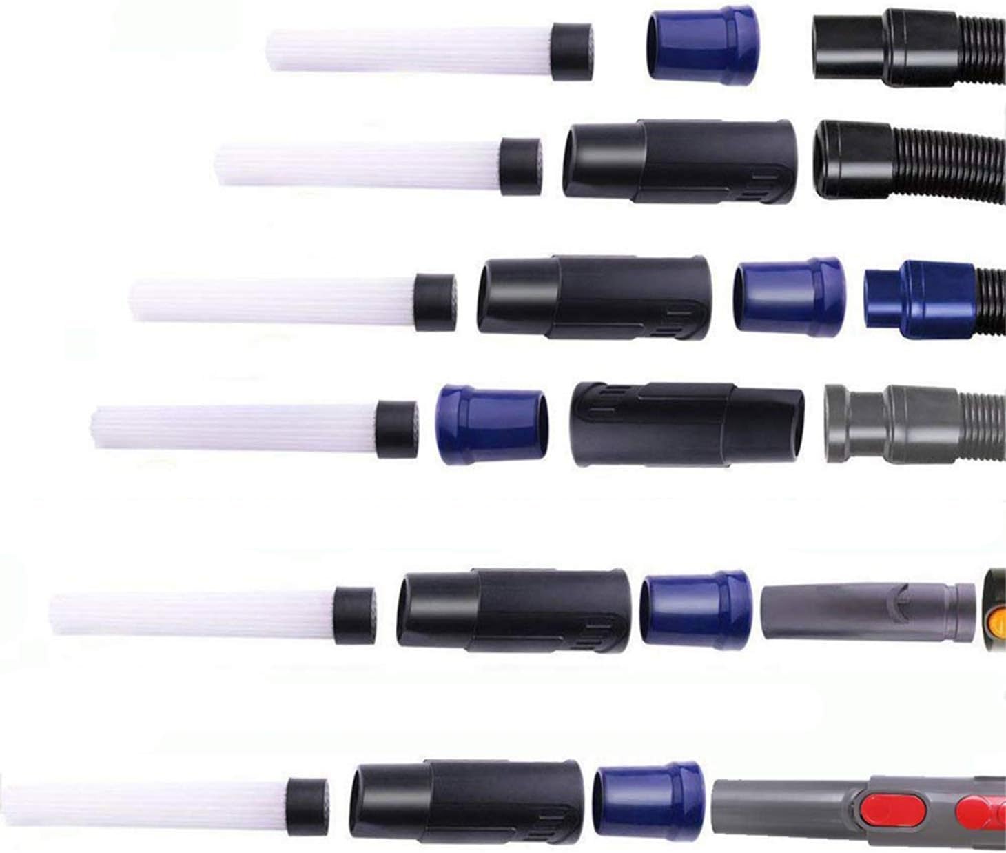 28 Inch Dryer Vent Cleaner Kit with Flexible Brush and Vacuum Hose Attachment K50798
